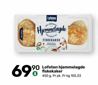 Matkroken Lofoten hjemmelagde fiskekaker tilbud