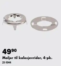 Biltema Maljer til kalesjevridere, 4-pk. tilbud