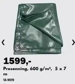 Biltema Presenning tilbud