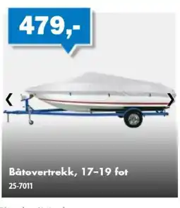 Biltema Båtovertrekk tilbud