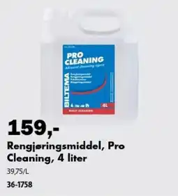 Biltema Biltema Rengjøringsmiddel Pro Cleaning tilbud