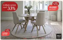 Møbelringen Pbj collum-serien tilbud