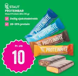 Sport Outlet Staut proteinbar tilbud
