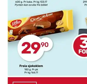 Matkroken Freia sjokoklem tilbud