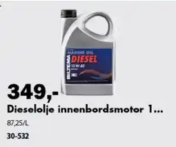 Biltema Biltema dieselolje innenbordsmotor tilbud