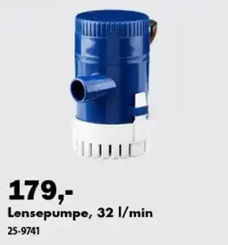 Biltema Lensepumpe tilbud
