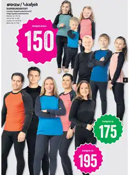 Sport Outlet Sway Vikafjell Superundertøy tilbud