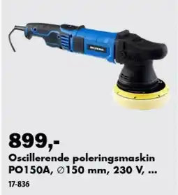 Biltema Bultema oscillerende poleringsmaskin PO150A tilbud