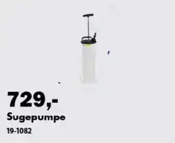 Biltema Sugepumpe tilbud