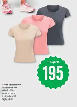 Sport Outlet T-skjorte tilbud