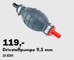 Biltema Drivstoffpumpe 9,5 mm tilbud