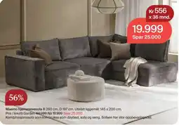 Møbelringen Maemo hjørnesovesofa tilbud
