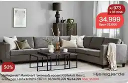 Møbelringen Hjellegjerde Mantovani hjørnesofa tilbud