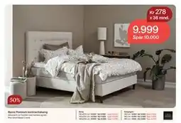 Møbelringen Røros Premium kontinentalseng tilbud
