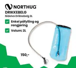 Sport Outlet DRIKKEBELG Nidelva Drikkebelg 2L tilbud