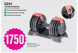 Sport Outlet JUSTERBAR MANUAL tilbud