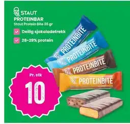 Sport Outlet STAUT PROTEINBAR tilbud