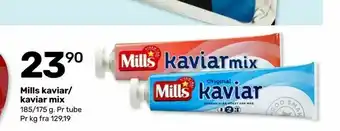 Coop Marked Mills kaviar/ kaviar mix tilbud
