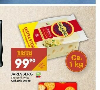 Coop Mega Jarlsberg tilbud