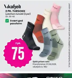 Sport Outlet 2 PK. TURSOKK tilbud