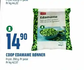 Coop Obs Coop edamame bønner tilbud