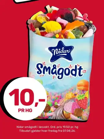 Nidar Smågodt
