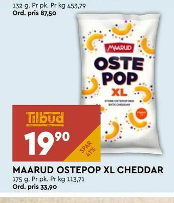 Coop Mega Maarud ostepop xl cheddar tilbud