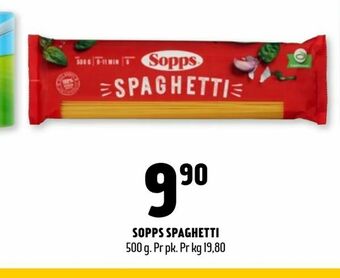 Coop Prix Sopps spaghetti tilbud