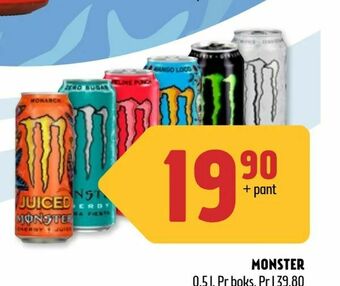 Coop Prix Monster tilbud