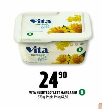 Coop Prix Vita hjertego'lett margarin tilbud