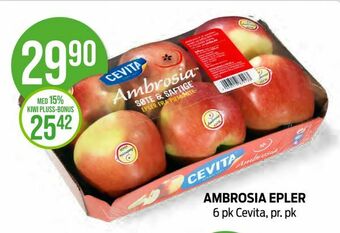 Kiwi Ambrosia epler tilbud