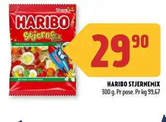 Coop Prix Haribo stjernemix tilbud