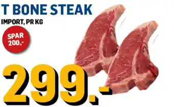 Price Lagerbutikk T Bone Steak tilbud