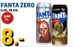 Price Lagerbutikk Fanta Zero tilbud
