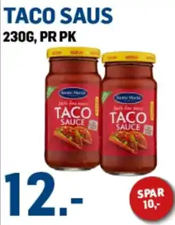 Price Lagerbutikk Santa Maria Taco Sauce tilbud