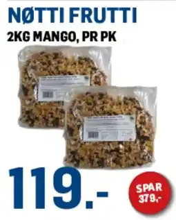 Price Lagerbutikk Nøtti Frutti tilbud