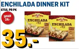 Price Lagerbutikk Old El Paso Enchilada Dinner Kit tilbud