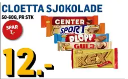 Price Lagerbutikk Cloetta sjokolade tilbud
