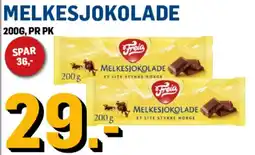 Price Lagerbutikk Freia melkesjokolade tilbud