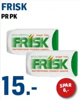 Price Lagerbutikk Frisk refreshing power mints tilbud