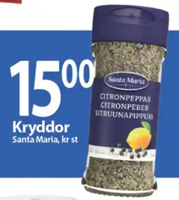 MaxiMat Svinesund Santa Maria kryddor tilbud