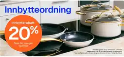 Jernia Innbytteordning tilbud