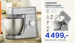 Jernia KENWOOD kjøkkenmaskin tilbud