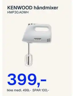 Jernia KENWOOD håndmixer tilbud