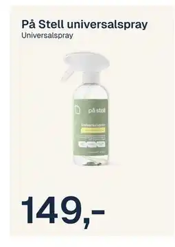 Jernia På Stell universalspray tilbud