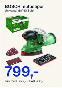 Jernia BOSCH multisliper tilbud