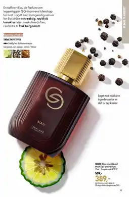 Oriflame Giordani Gold Man Eau de Parfum tilbud