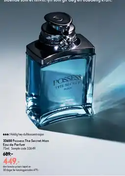 Oriflame Possess The Secret Man tilbud