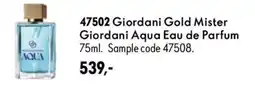 Oriflame Giordani Gold Mister Aqua Eau de Parfum tilbud