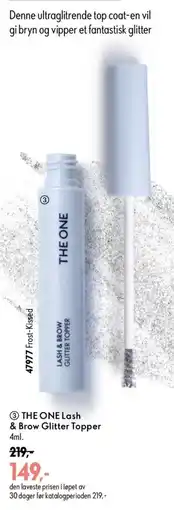 Oriflame The One Lash & Brow Glitter Topper tilbud